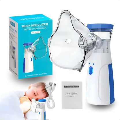 Nebulizador Mesh Portátil  Inalámbrico Silencioso